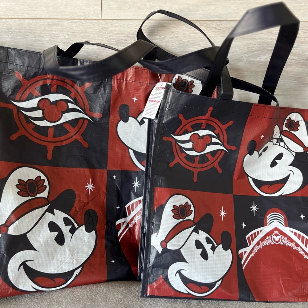 Disney DCL Cruise Lines Shopping Totes
